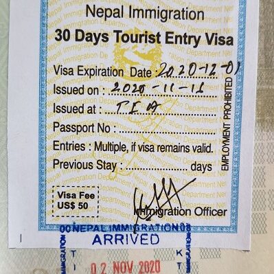 visa on-arrival Nepal