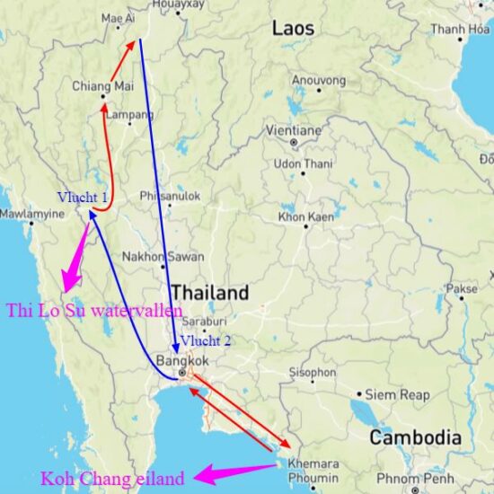 individuele reis Thailand